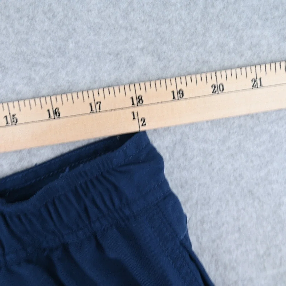 Nat Nast Swim Trunks Mens XL Navy Blue Cargo Pockets Mesh Lined Casual Resort